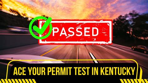 ky permit test hard|kentucky permit test practice questions.